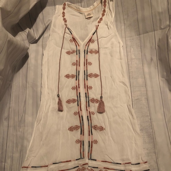White boho Knox Rose dress - Picture 2 of 2